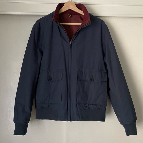 NWOT Reversible Brooks Brothers Bomber Jacket - Picture 6 of 12